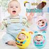 Large Blinking Cartoon Baby Tumbler Toy for 6-12 Months - Early Education Puzzle