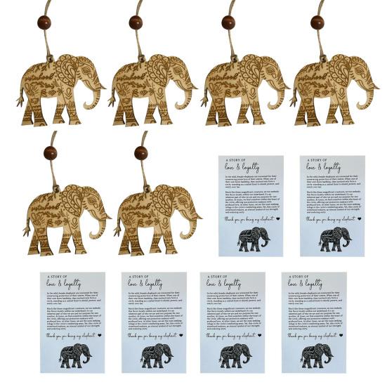 Подвеска в виде деревянного слона Yousheng, коллекционное украшение в виде слона дружбы, подвесное украшение ручной работы в виде сестринства, подарок для лучших сестер, подруг