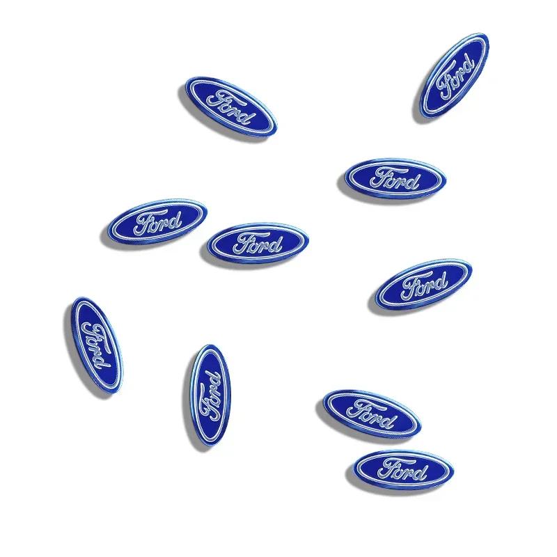 Car Sticker 2026 Ford New 2025 Hot 21mm Car Remote Key Emblem Logo Sticker decoration Decal For Ford ST FOCUS 2 3 Mondeo Fiesta
