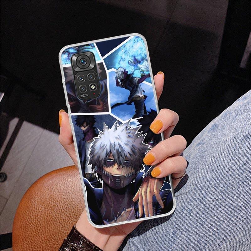 My Hero Dabi Bnha Phone Case For Xiaomi Redmi Note 15 14 13 12S 12 11 Pro Plus 14S 11S 11E 10 10S 11T 5G Personalized Cover Redm