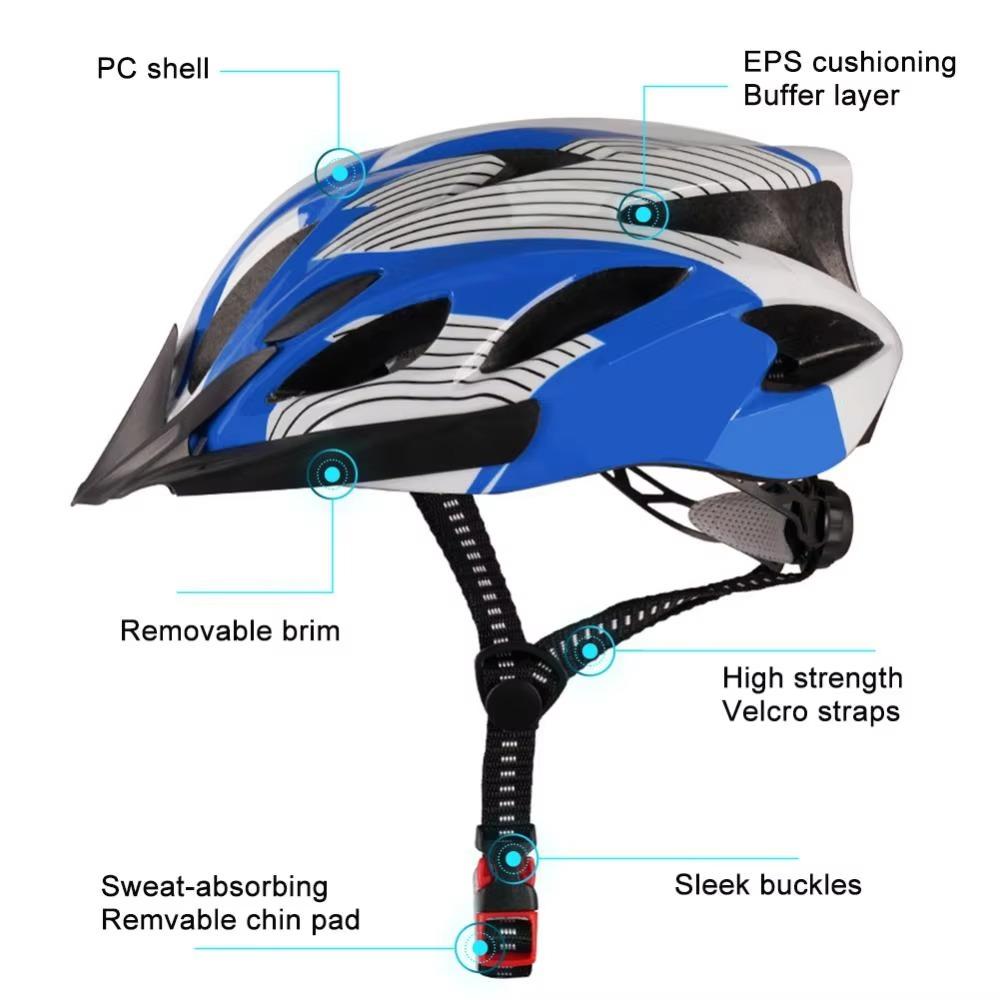Комфортная подкладка велосипедный шлем регулируемый шлем MTB шоссейный велосипед защитная шапка кепка для спорта на открытом воздухе