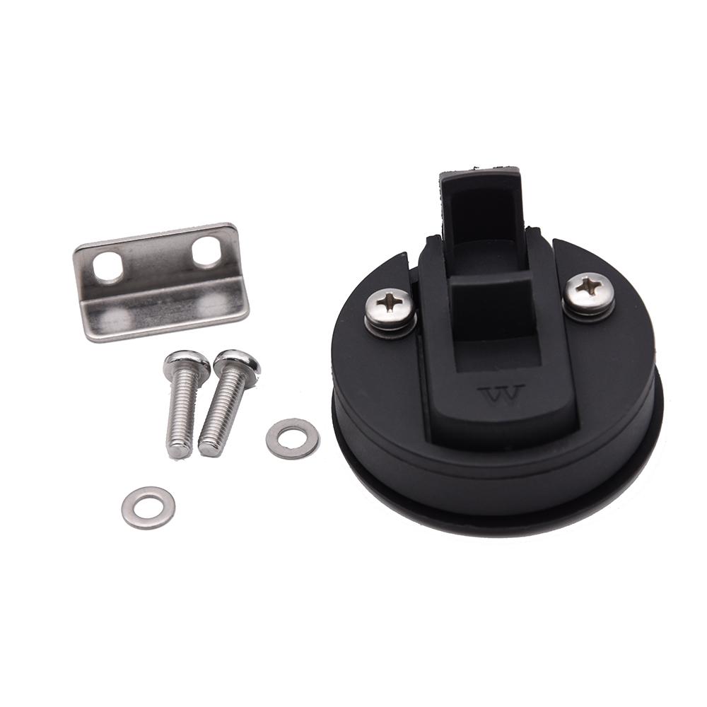 2/4/10Pcs Black Round Flush Pull Slam Latch for RV Boat Marine Deck Hatch Door Replacement for RV Boat Marine Deck Hatch Locker
