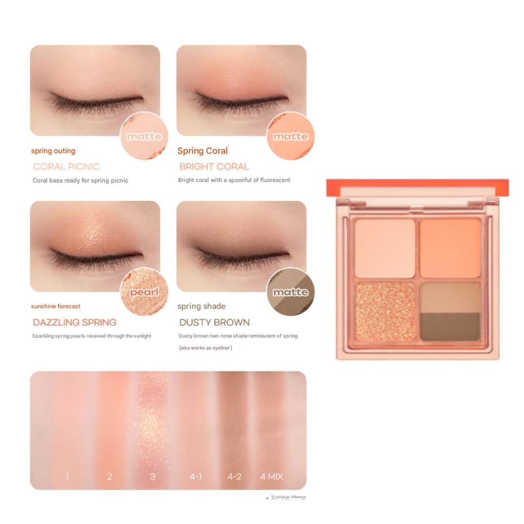 CLUB CLIO PERIPERA Ink Pocket Shadow Palette (7 Options)