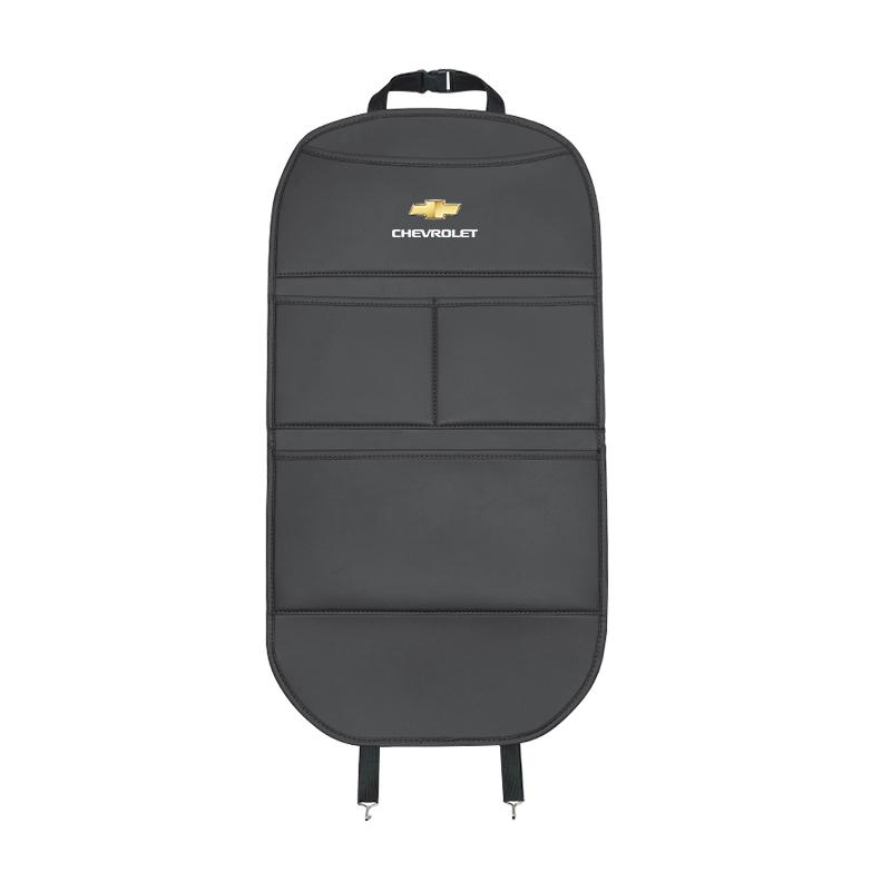 AABHK1 Auto Interiors For Chevrolet Spark Captiva Cruze Tracker Epica Car Seat Back Anti Kick Protectors Cover Mat Leather Seatback Pad