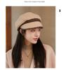 Женская осенне-зимняя восьмиугольная шляпа ретро-шляпа газетчика шерстяной берет