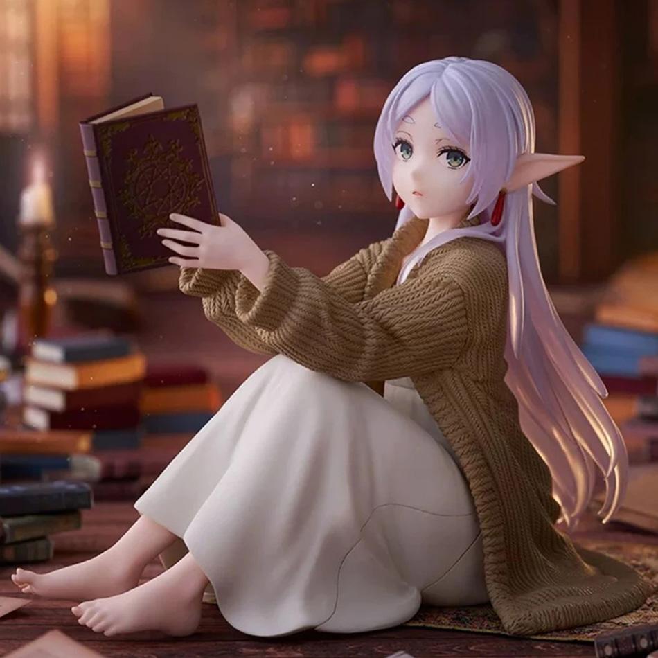 12СМ Фигурка Аниме Фрирен - Милая Фигурка в Ночной Пижаме, Модель Куклы, Игрушка для Настольной Коллекции за Пределами Конца Путешествия