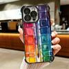 Набор Акварели Палитра Красок Покрытие Чехол для Телефона Для Iphone 16 17 Pro Max Air 16E 14 15 Plus 12 13 Mini Противоударный Чехол с Подушкой Безопасности