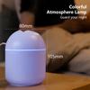 Автомобильный увлажнитель воздуха с зарядкой через USB, диффузор 250 мл, мини-увлажнитель воздуха, диффузор эфирного масла с цветным ночным светом для офиса