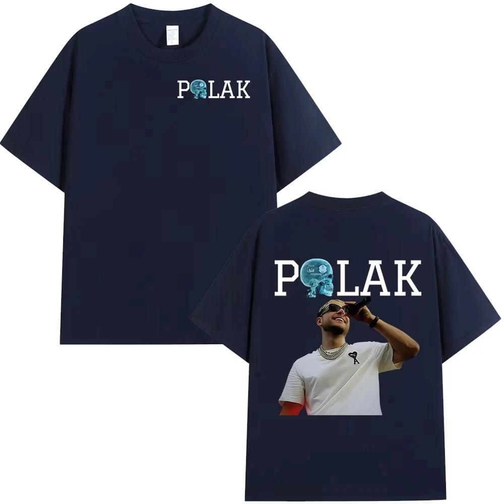 Rapper PLK Portrait Graphics 100Cotton Music Tshirt 2026 New Summer Hip Hop Unisex Ventilate Short Sleeve Shirt Fan Gifts