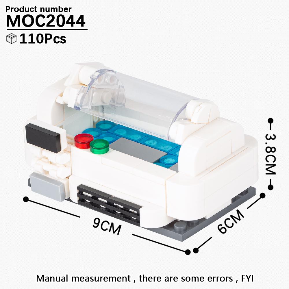MOOXI Серия «Космические войны» Сценарная модель MOC Кирпич DIY Диорама Взрослые Детские Игрушки Набор строительных блоков Монтессори Подарки Украшение