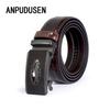 New Men's Business Cowhide Belt Hot Selling Alloy Automatic Buckle Pattern Leather Pant Belt