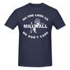 Millwall Dropped Shoulder Tshirtminimalist Style Embroidery Tshirt