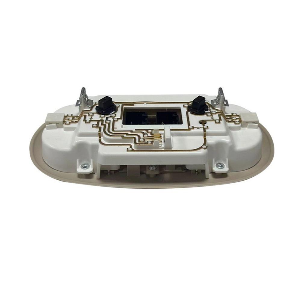 Потолочнаяconsole со светодиодной подсветкой салона и картами и переключателем люка для Ford F150 04-08 Бежевый