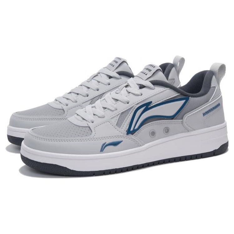 Li Ning Haiduan сращенный верх толстая подошва высота увеличивается амортизация нескользящая износостойкая отскок низкий верх спортивная повседневная обувь AGCT377-1