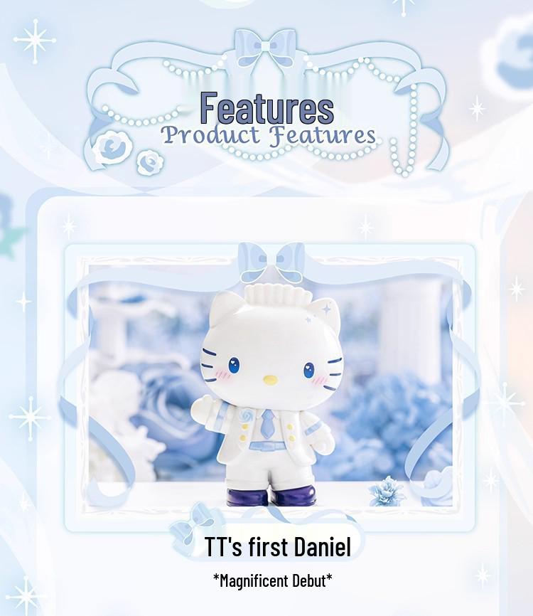 Серия «Романтическая свадьба семьи Sanrio» Милая кукла-фигурка Украшение