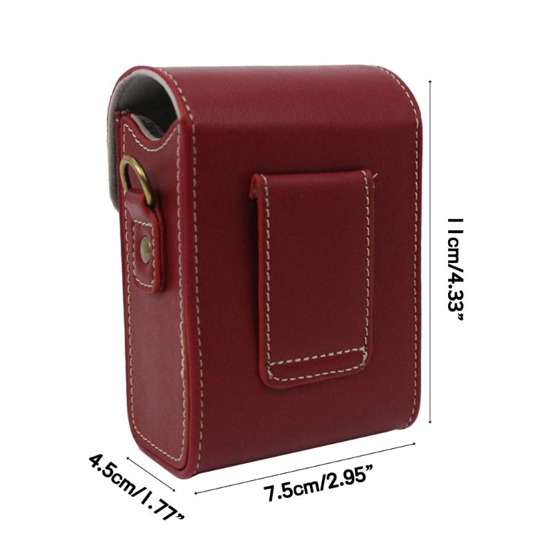Camera Bag PU Leather Video Case Protective Pouch for S95 S90 SX260 SX240 SX275 S90 S120 G9X G7X G7X2 SX710 SX700 SX720
