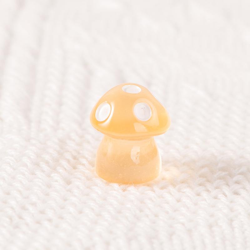 Светящиеся в темноте маленькие грибы из смолы украшения микро ландшафтный сад материалы своими руками аксессуары настольные милые светящиеся украшения