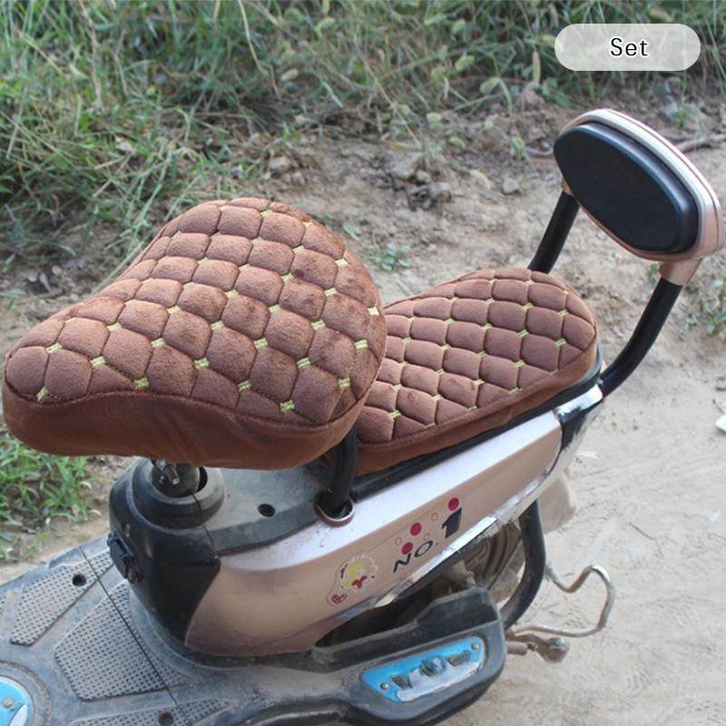 Чехол на сиденье электрического велосипеда, универсальный чехол на сиденье автомобиля, аккумулятора, велосипеда, удобный утолщенный чехол