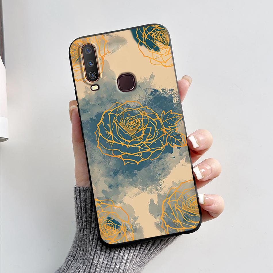 For Vivo Y12 Case 1904 1940 Cartoon Bear Frog Cover For Vivo Y15 Y17 1902 1901 Soft Silicone Phone Case For Vivo Y17 Y12 Bumper