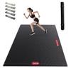HAPBEAR Exercise 8mm Yoga Training Mat for Home Gyms and Stylish Color Mat, Thick, Large, Mat, High-Density PVC, Non-Slip, Soundproof,