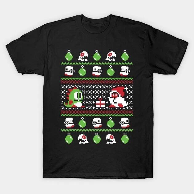Ugly Christmas Sweater - Bubble Bobble Made in Australia T-Shirt