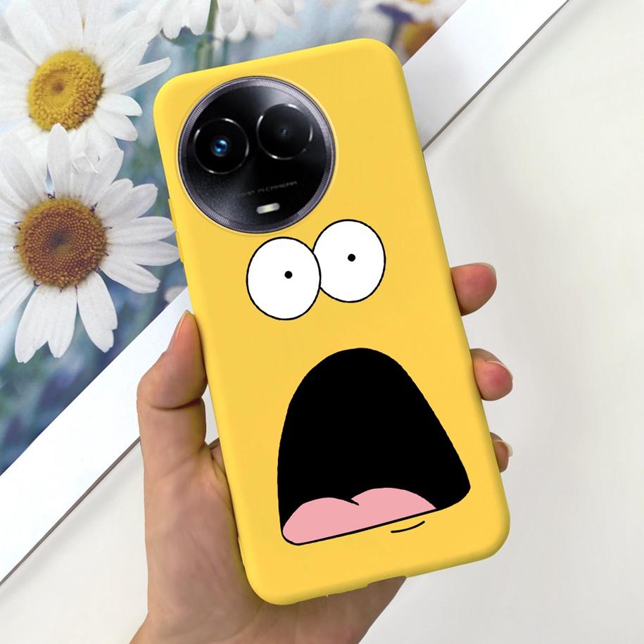 Ударопрочный Чехол Для Realme 11 5G / Realme 11X Чехол На Телефон Модный Девушки Мягкий Силикон Funda Для Realme11 11 X 2023 RMX3785 Coque