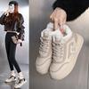 2025 Cotton Shoes Women's Winter New Korean Version Ins Female Student Leisure Sports Versatile Velvet Board Shoes CY8828