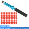 With 50pcs Pulling Tabs Car Body Dent Repair Tool Kit Car Dent Repair Pull Hammer for Automobile Hail Dent Remover Puller Hammer