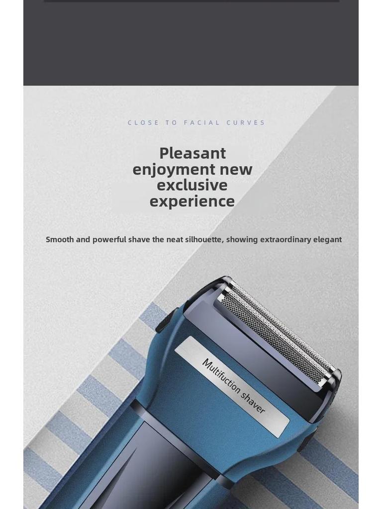 Многофункциональная бритва Fenite FS-877: Электрический триммер для бороды, стрижки, триммер для носа с цифровым дисплеем