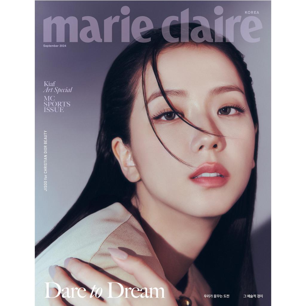 Marie Claire Korea 2024 Сентябрь BLACKPINK Джису, K POP, KSTAR, K FASHION