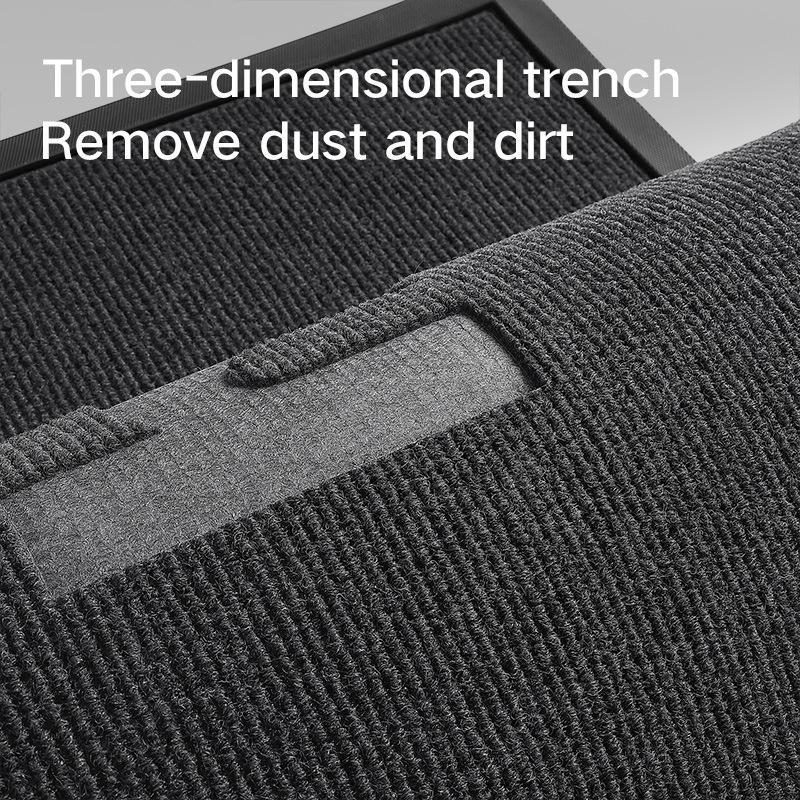 Полиэстеровый коврик для входа Nordic Wind, резиновый коврик для двери коммерческого отеля, коврик для скребка двери, бытовой коврик для входа