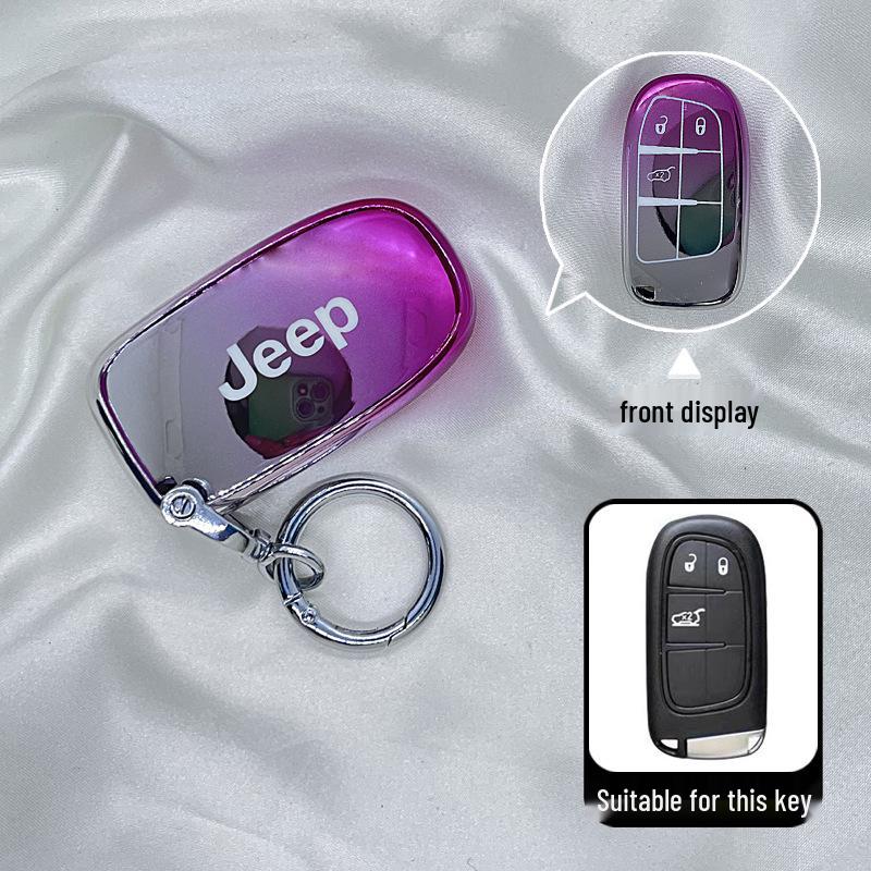 Защитный чехол для ключа Jeep Compass/Cherokee/Commander/Grand Cherokee/Renegade