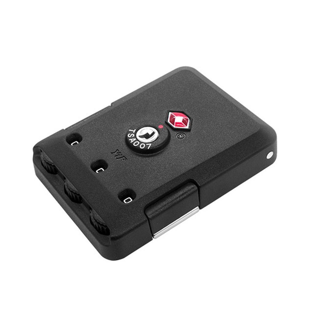 TSA 3-значный кодовый замок Инструмент безопасности Шкафчик Шкафчик Аксессуары для багажа