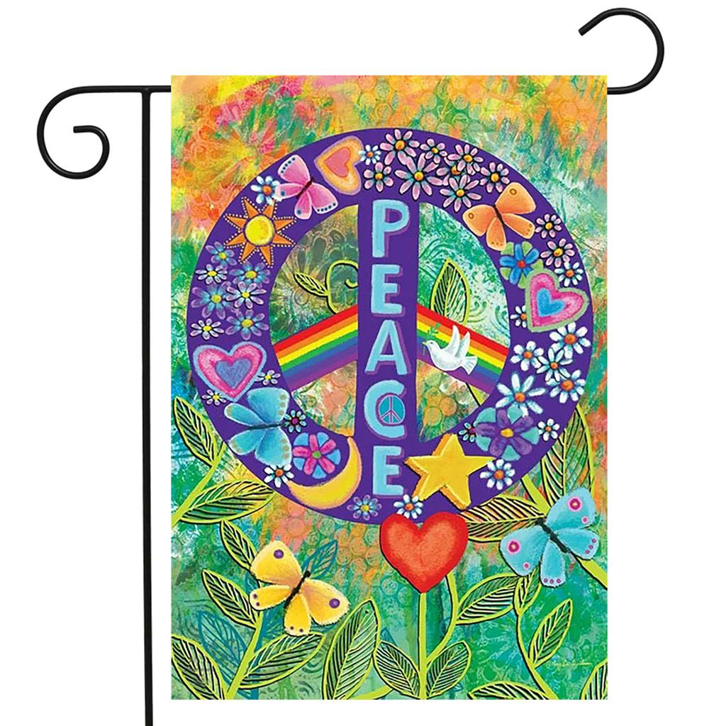 Корзина с цветочным рисунком «Добро пожаловать в летний сад» 12,5x18 дюймов