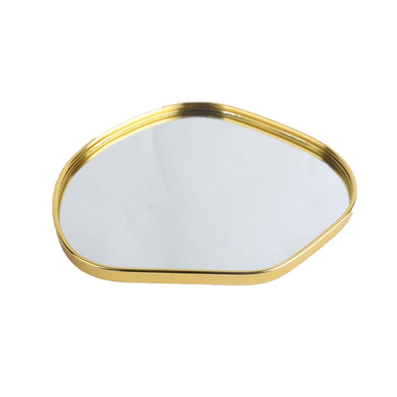 1 шт., в форме картофеля, светильник, роскошное украшение для домашнего стола, золотой скандинавский реквизит для стрельбы, поднос для зеркала