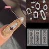 Европейская Ретро Фоторамка Силиконовая Форма для Ногтей для DIY Нейл-арта, Штамповки, Стереоскопический Дизайн Маникюра, Инструмент для Ногтевых Салонов