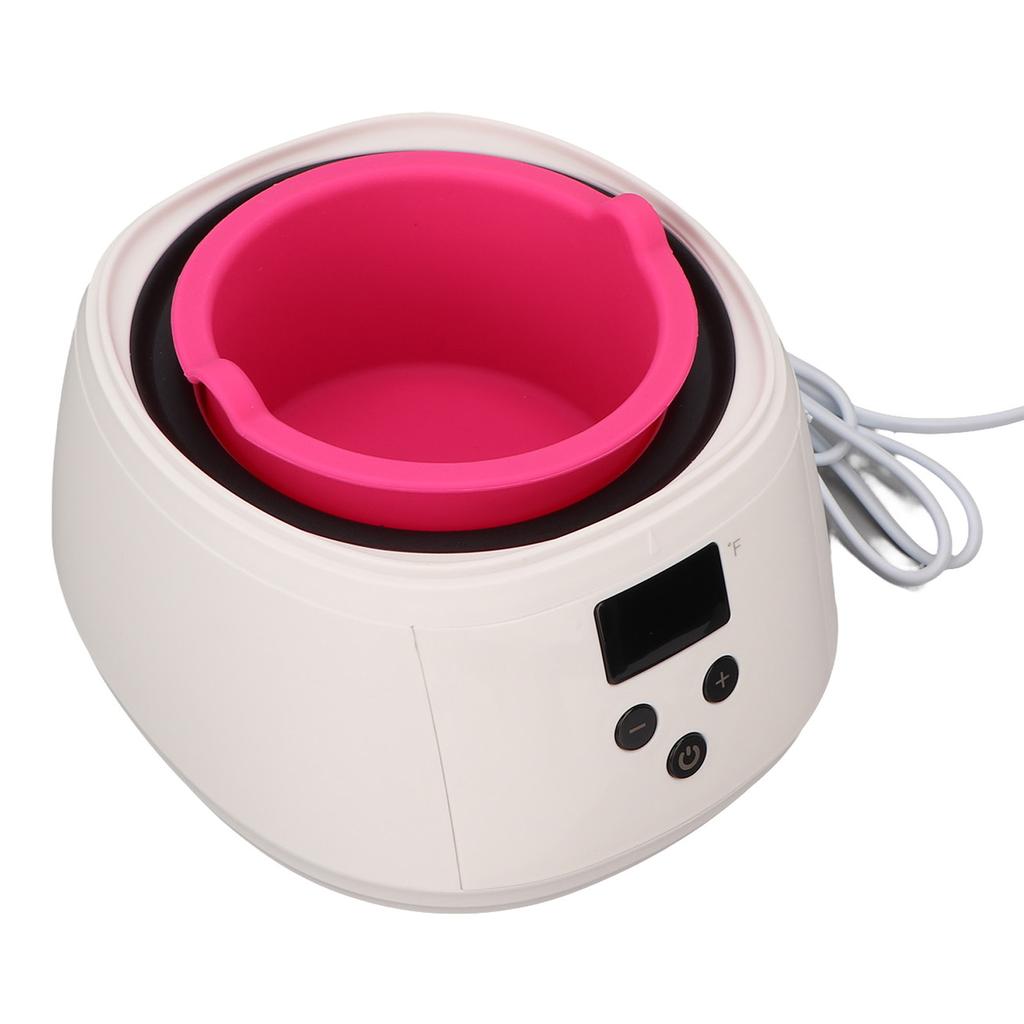 Набор для нагрева воска, набор для удаления волос, белый воск, набор с 4 пакетиками, твердые восковые бобы для ног и лица 100‑240 В