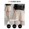 Loose Linen Cotton Hemp Plus Size Student Sports Casual Shorts Women's Wide Leg Pants