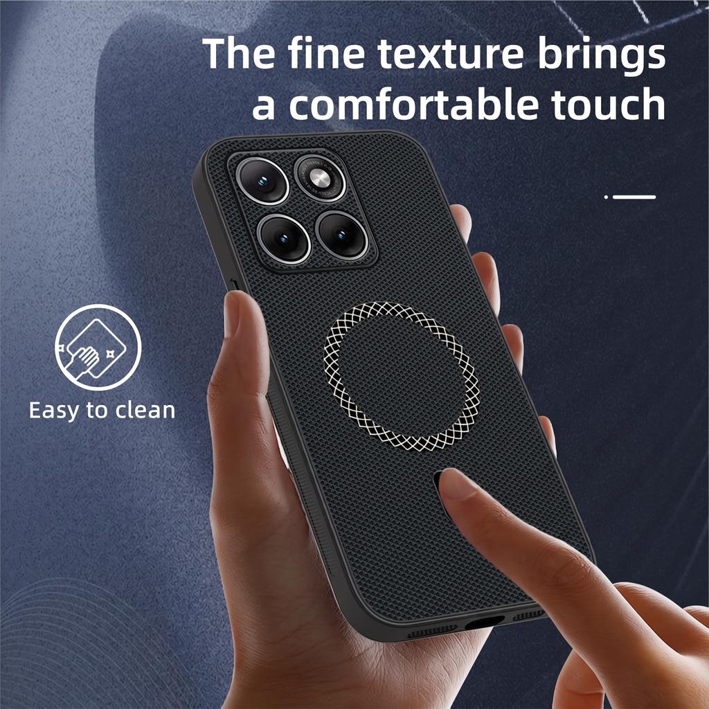 Тканевый чехол с беспроводной зарядкой для Motorola MOTO Edge 70 Fushion Edge 60 Pro Edge70 Edge60 Модный задний чехол с защитой от царапин