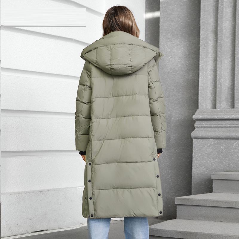 Cinemore Women's Jacket Winter Warm Long Parkas Hooded Outerwear Female Clothing Fashion Down Jacket Women Coat Unisex 88602