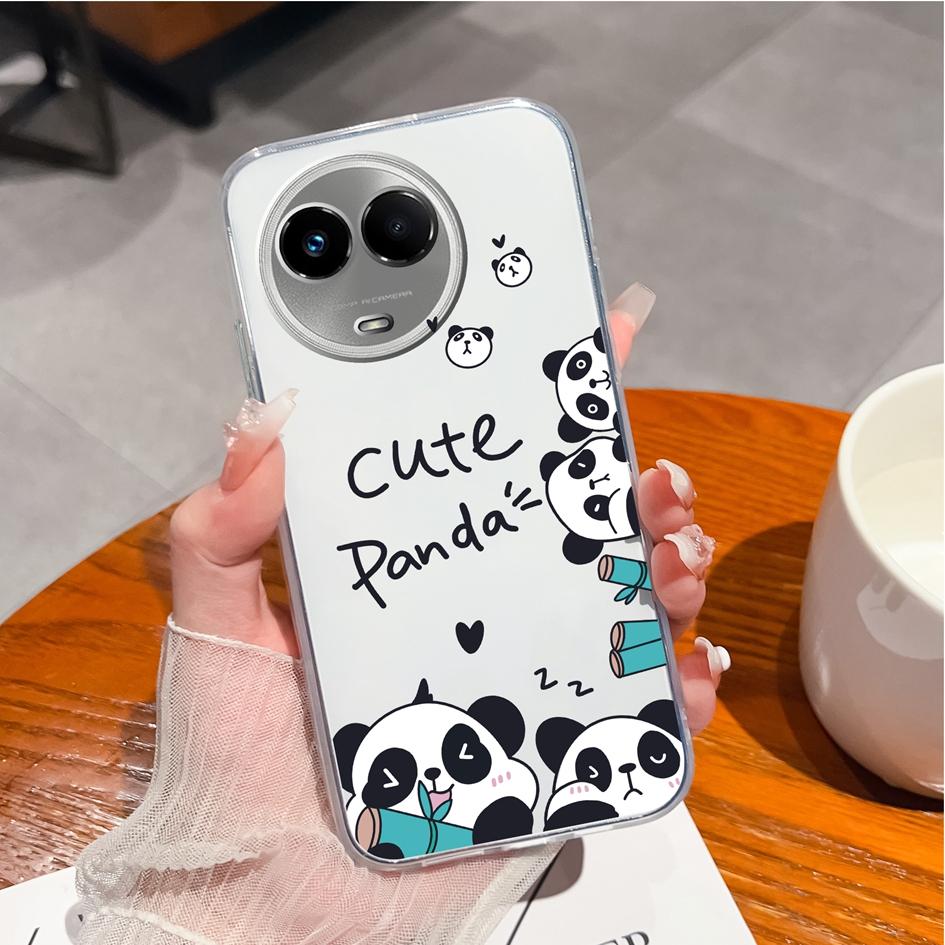 Для OPPO A9X F1 F11 F17 F19 Pro Find X5 Lite Pro чехол с милым мультяшным узором, прозрачный матовый, мягкий силикон, противоударный противоударный бампер для OPPO