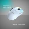 ROCCAT Gaming Mouse Kone Pro Air Wireless German Design 2.4GHz/Bluetooth White/White Optical/19K/Optical Switch/Side Button/Lightweight