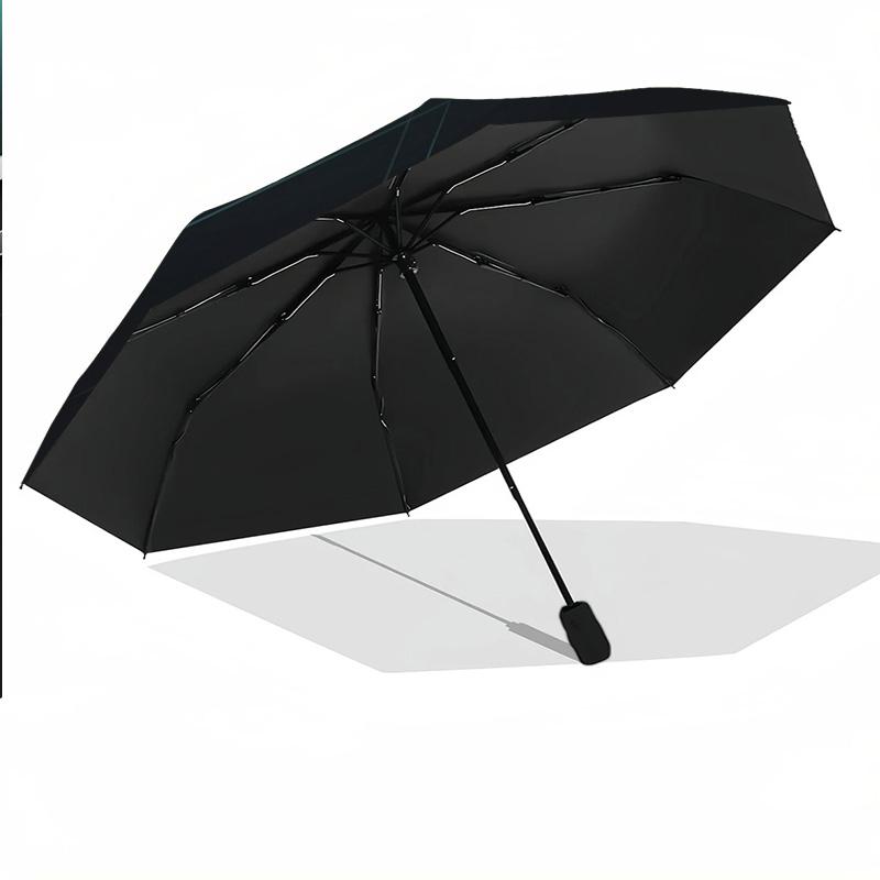 George Russell Automatic 8‑ribs Umbrella, Custom Name Text Personalized Folding Umbrella Rain Sun Gift