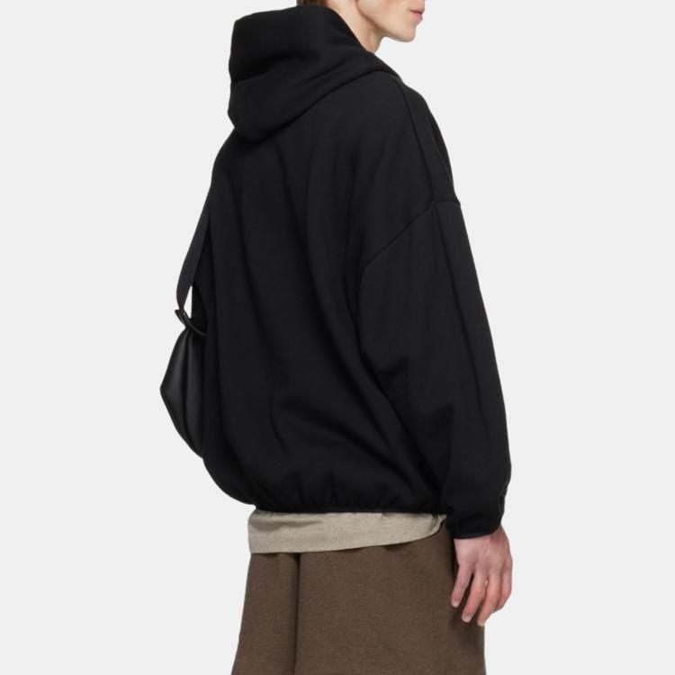 Мужская толстовка Fear of God Essentials Коллекция Core Толстовка Черная