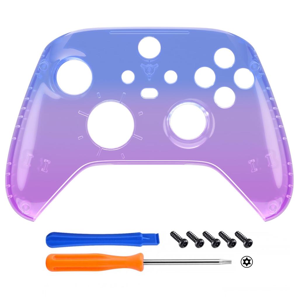 Кастомный прозрачный корпус для Xbox Series с крышкой-накладкой для консолей Xbox Series и Xbox Core, не X/S от eXtremeRate