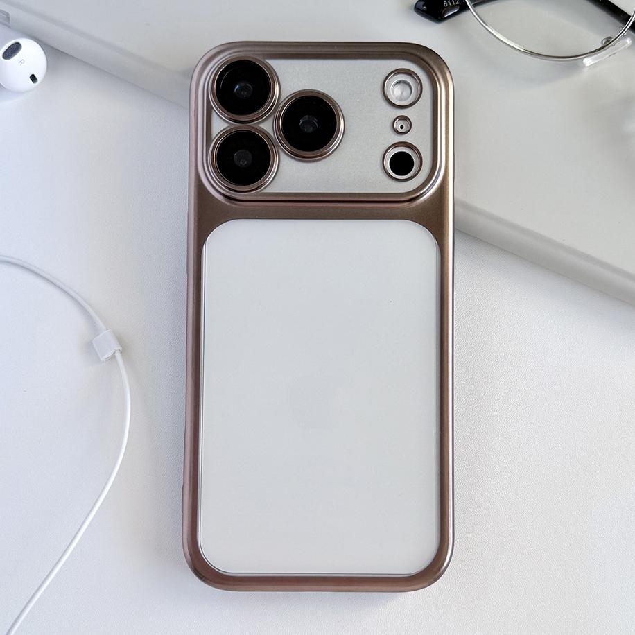 Полупрозрачный Матовый Чехол Для Телефона Для iPhone 17 16 Pro Max Чехлы С Защитой Объектива Для iPhone 17 15 14 13 Pro Max Air 17Pro Прозрачная Крышка