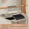 Dual-Position Non-Slip Plastic Hanger: Wet & Dry Use Clothes Rack for Adults