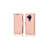 (Rose Gold) Wallet Case fits Nokia 5.4 - Leather Wallet Flip Protective Case Cover with Card Slots, Kickstand and Wrist Strap - PU Leather Flip Cover