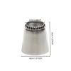 1/2Pcs Reusable Stainless Steel Icing Piping Nozzles Pastry Tips Kitchen Cookies Cupcake Decorating Nozzle Cream Making Tools