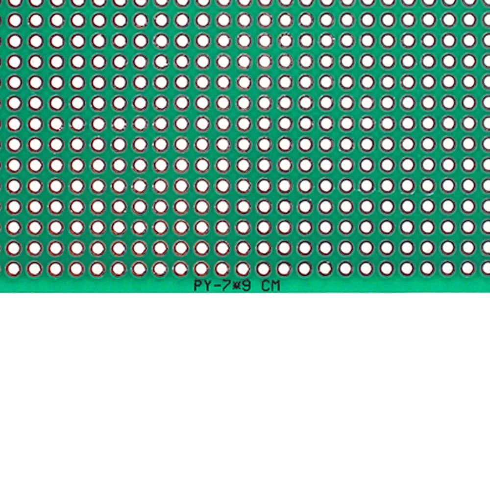 5 шт 7*9 см двухсторонняя печатная плата зеленая DIY основные платы прототип печатной платы универсальная плата
